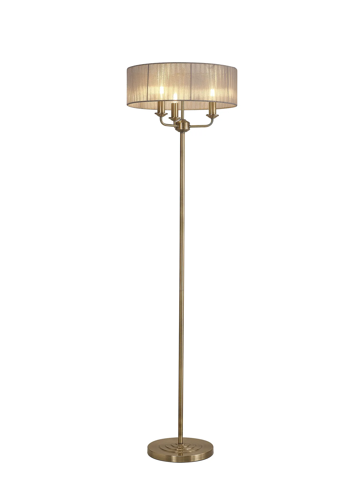 Banyan AB GR Floor Lamps Deco Shaded Floor Lamps